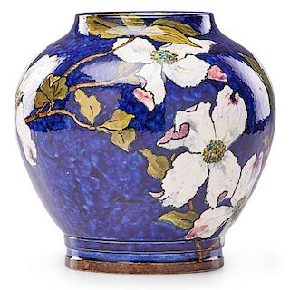 JOHN BENNETT Vase with dogwood blossoms