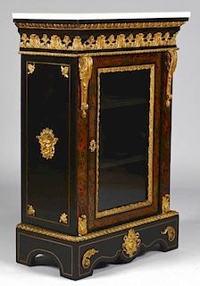 French Boulle and Ormolu Cabinet
