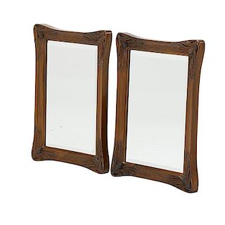 LOUIS MAJORELLE Pair of mirrors