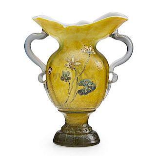 GALLE Early two-handled vase