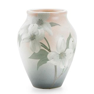 SARA SAX; ROOKWOOD Vellum vase