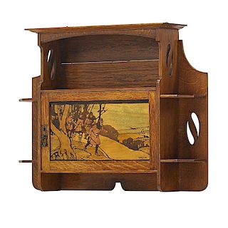 ARTS & CRAFTS Wall-hanging cabinet