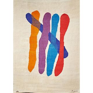 AFTER YAACOV AGAM Wall-hanging tapestry