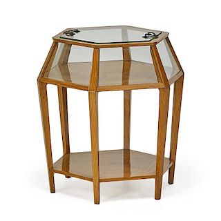 FRENCH Art Deco showcase/side table