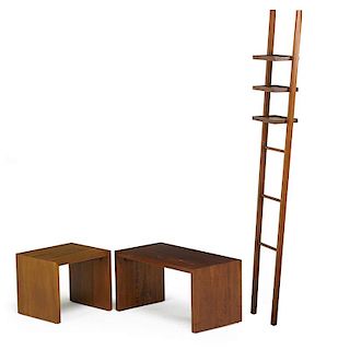 PHILIPPE STARCK Wall shelf and two tables