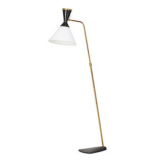 BORIS LACROIX (Attr.) Adjustable floor lamp