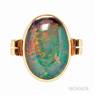 14kt Gold and Opal Ring, F&F Felger