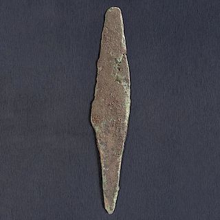A Copper Spear, From the Collection of Roger "Buzzy" Mussatti, Michigan