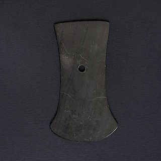 A Biconcave Slate Pendant, From the Collection of Jan Sorgenfrei