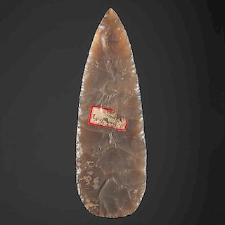 A Knife River Flint Blade, From the Collection of Jan Sorgenfrei, Ohio