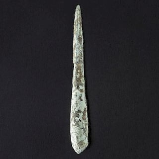 A Copper Socket Spear, From the Collection of Roger "Buzzy" Mussatti, Michigan