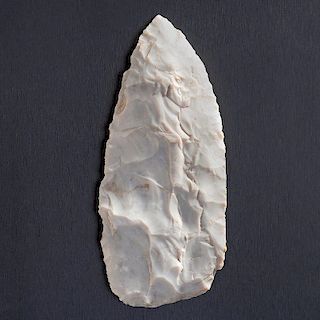A Flint Ridge Chalcedony Cache Blade, From the Collection of Jan Sorgenfrei, Ohio