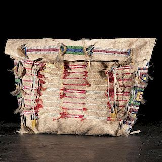 Sioux Beaded and Quilled Possible Bag