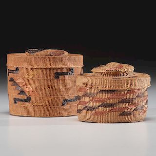 Tlingit Rattletop Baskets, Property of a Midwest Collector