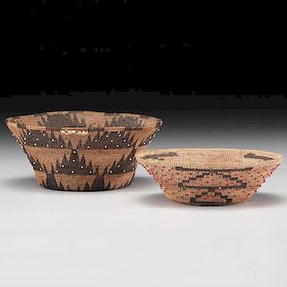 Pomo Beaded Gift Baskets, Property of a Midwest Collector