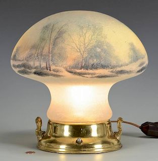 Pairpoint Mushroom Table Lamp