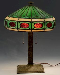 Arts & Crafts Table Lamp, poss. Handel