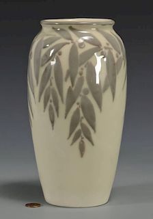 Rookwood Vase, Leaf Decoration