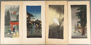 A GROUP OF 21 JAPANESE WOODBLOCK PRINTS