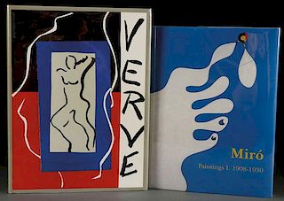 VERVE AND MIRO PAINTINGS I