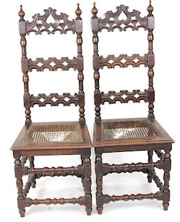 Antique Kittinger Buffalo Chairs