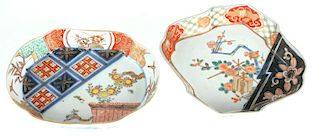 (2) Two Imari Porcelain Dishes