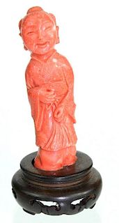 Chinese Coral Carving