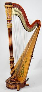 Important Venus Grand Concert Harp
