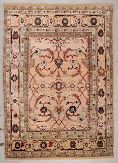 Semi-Antique Oushak Rug: 9'6'' x 13'5'' (290 x 409 cm)