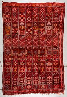 Moroccan Rug: 7' x 8'7'' (213 x 262 cm)
