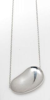 A Sterling Silver "Bean" Necklace, Elsa Peretti for Tiffany & Co., 12.80 dwts.