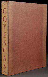 GOYESCAS:  FRANCIS CARCO - YVES BRAYER, 1953