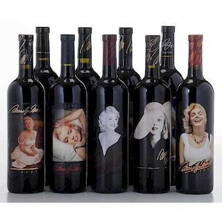 Nine Bottles of Marilyn Wines