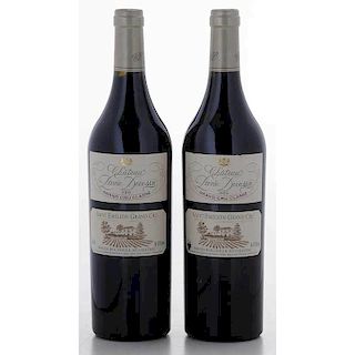 Two Bottles of 2005 Chateau Pavie-Decesse