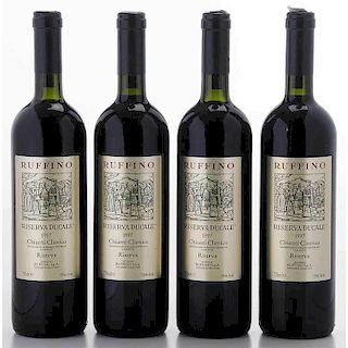 Four Bottles of 1997 Ruffino Riserva Ducale