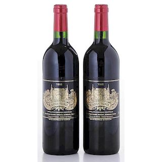 Two Bottles of 1998 Chateau Palmer