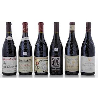 Eleven Bottles Assorted Châteauneuf-du-Pape