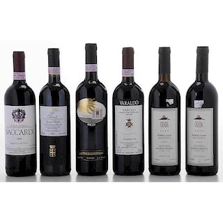 Six Bottles Assorted Italian Wine