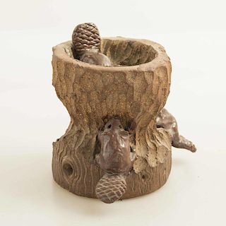 David Gilhooly (California, 1943-2013) Ceramic Beaver Sculpture