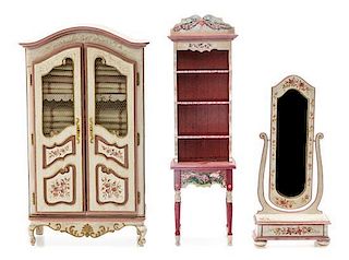 Two French Style Painted Furniture Articles, ROSEMARIE TORRE,