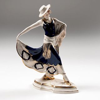 Schaff for Royal Dux "Spanish Dancer" Figure