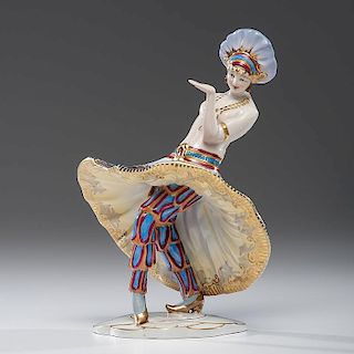 Fischer & Mieg Pirkenhammer Porcelain Dancer