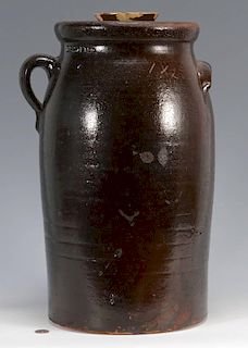 Georgia Stoneware Crock, B. S. Salter