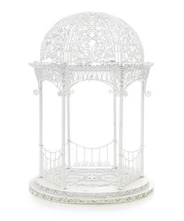 A Victorian Style Gazebo, Height 12 inches.