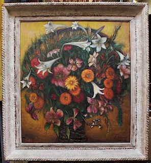 Tepper, Joseph, Russian/American 1886-1977, (Floral),