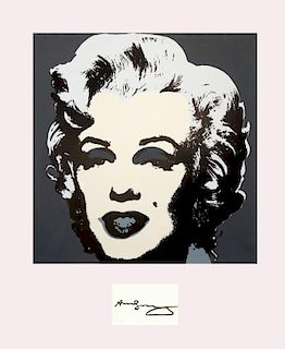 Warhol, Andy (After), American 1928-1987,"Black Marilyn",