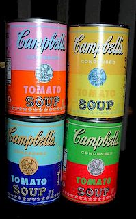 Warhol, Andy, American 1928-1987, (Soup Cans), a complete set of the 2004 release by Campbell's Soup Co. utilizing designs by