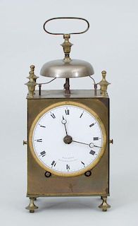 Empire Brass Alarm Clock, by Waltrin à Paris
