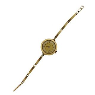 Tiffany &amp; Co 18k Gold Watch