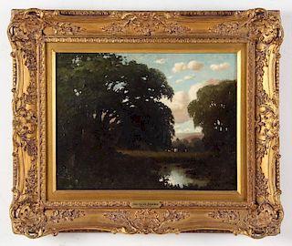 Carl Henrik Jonnevold (1856-1930) Landscape Painting